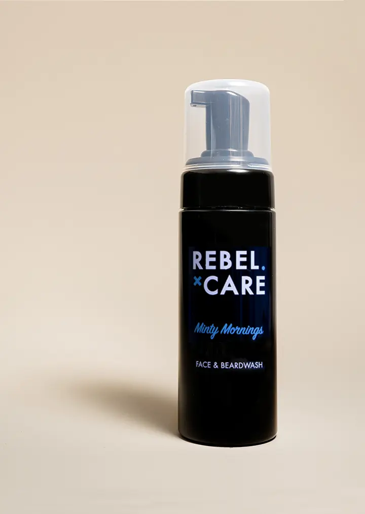Rebel care face wash minty mornings