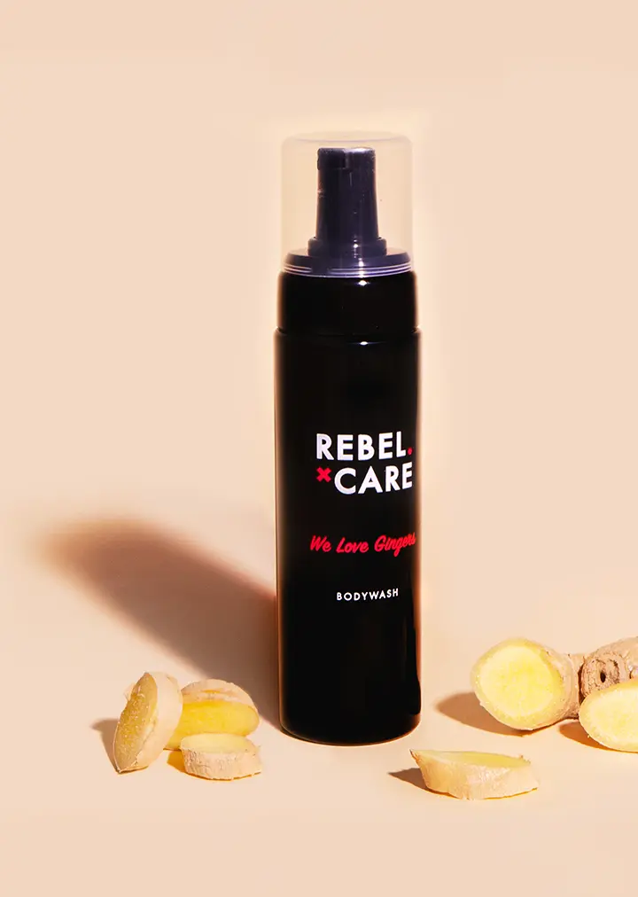 Rebel care we love gingers body care with natural ingredients